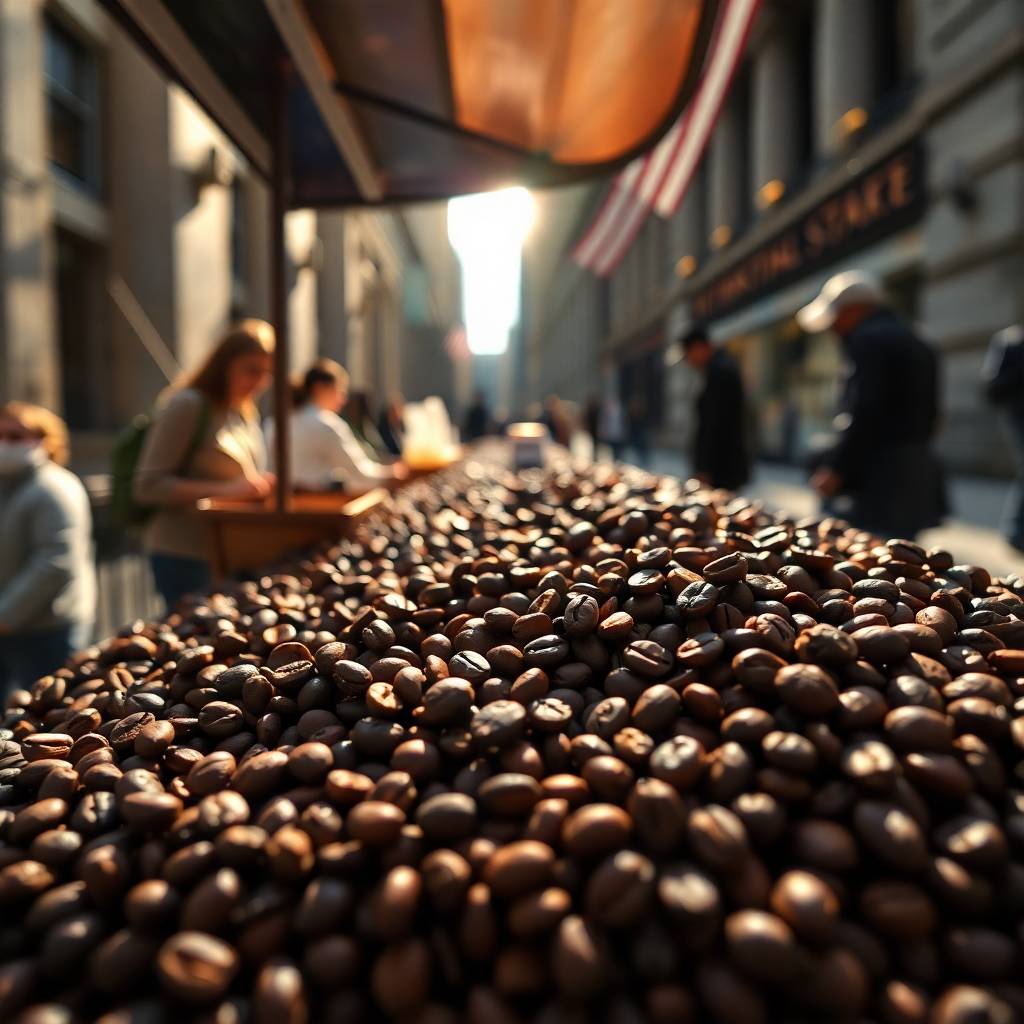 Trade Coffee Beans on Wall Street
